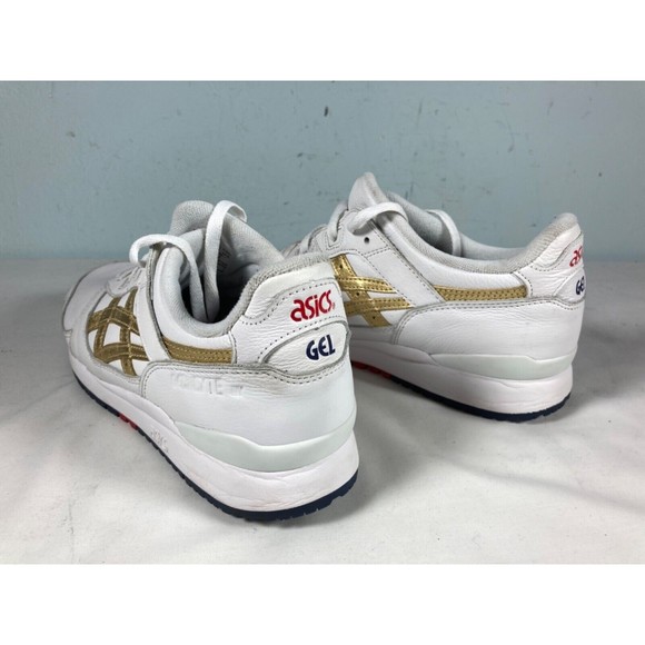 Size 9.5 ASICS GEL-Lyte III KITH Ronnie Fieg Tokyo Gold / White 1203A044 100 main image 4